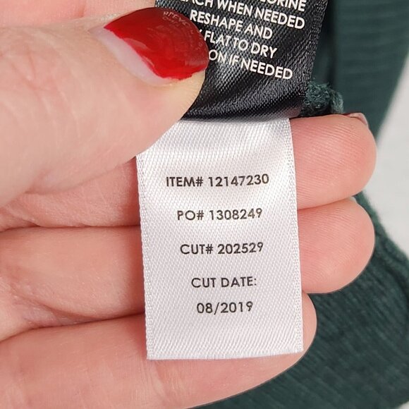 Torrid Sweater Womens 0 Large Green Cardigan Long Line Open Front Lightweight - Picture 10 of 12